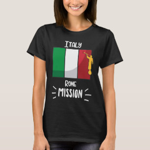 Camiseta Misión Mormon LDS de Roma Misionero