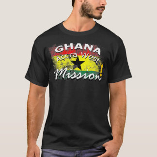 Camiseta Misión Mormon LDS Occidental en Ghana Accra