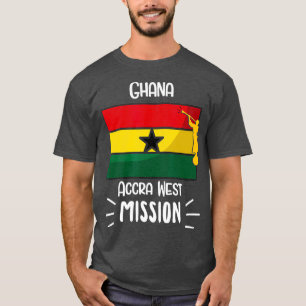 Camiseta Misión Mormon LDS Occidental en Ghana Accra