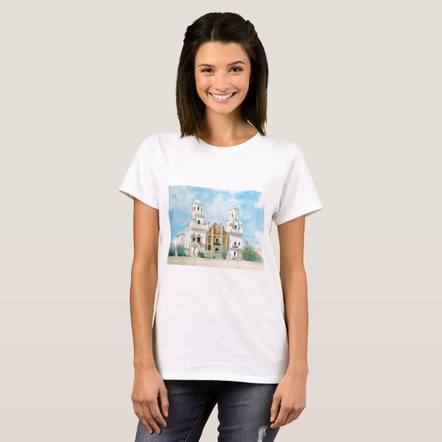 Camiseta Misión San Xavier del Bac Shirt (Anverso completo)