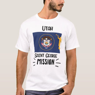 Camiseta Misión Utah Saint George Mormon LDS