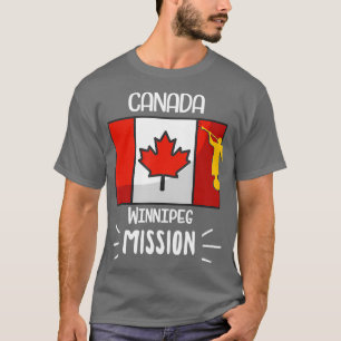 Camiseta Misión Winnipeg Mormon LDS de Canadá