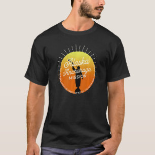 Camiseta Misionero De La Misión Alaska Anchorage Mormon Lds