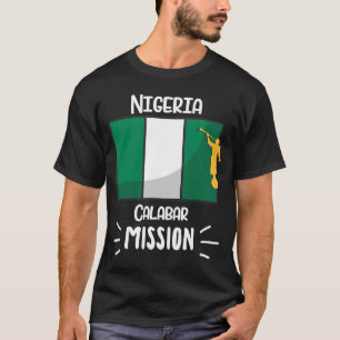 Camiseta Misionero de la misión Calabar Mormon LDS de Niger