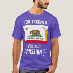 Camiseta Misionero de la Misión LDS Arcadia Mormon de Calif