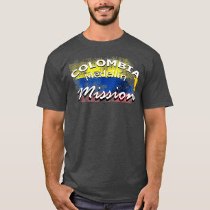 Camiseta Misionero de la Misión LDS de Medellín Mormon