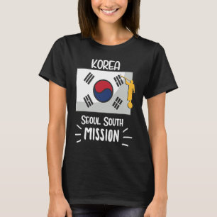 Camiseta Misionero de la Misión LDS Mormon Sur de Seúl