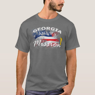 Camiseta Misionero de la Misión Mormon LDS de Georgia Atlan