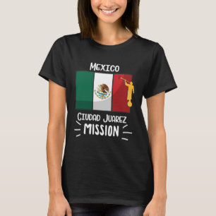 Camiseta Misionero de la Misión Mormona SUD Ciudad Juárez M