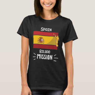 Camiseta Misionero de la Misión Mormona SUD de Bilbao Españ