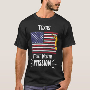 Camiseta Misionero de la misión mormona SUD de Texas Fort W
