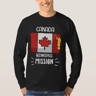 Camiseta Misionero de la Misión Mormona SUD Winnipeg Canadá
