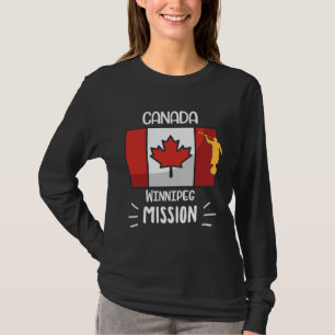 Camiseta Misionero de la Misión Mormona SUD Winnipeg Canadá