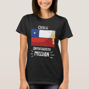 Camiseta Misionero de la Misión SUD mormona de Chile Antofa