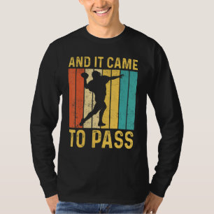 Camiseta Misionero Mormón Divertido LDS Fútbol Y Así Sucedi