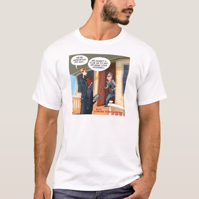 Camiseta Misioneros Agnósticos Divertidos (Anverso)