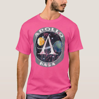 Camiseta Misiones de la Luna con el logotipo de Apolo de Na