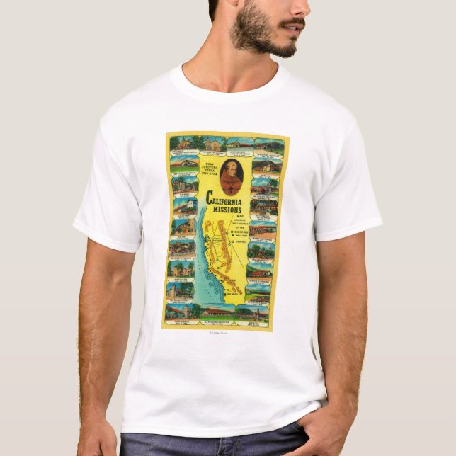 Camiseta Misiones españolas de la demostración de (Anverso)
