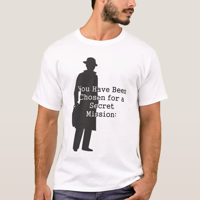 Camiseta Misiones espía super secretas... (Anverso)