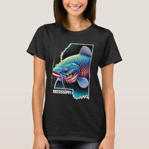 Camiseta Misisisipi, pescadores de pescadores de pescadores