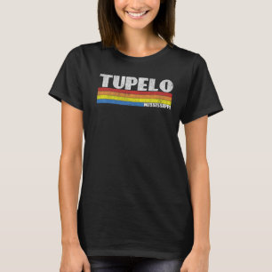 Camiseta Misisisipi Retro 80 MS Souvenir Tupelo