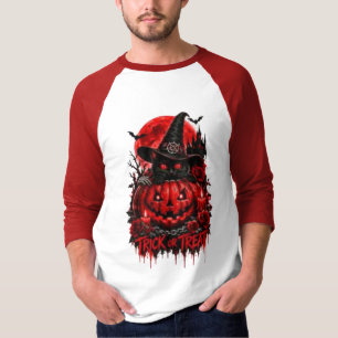Camiseta Misma Energía Espeluznante Cuervo Calabaza Gótico