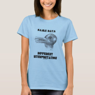 Camiseta Misma Interpretación de Datos Diferentes (Conejo P