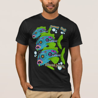 Camiseta Mismas aletas, viaje diferente, inspiracional