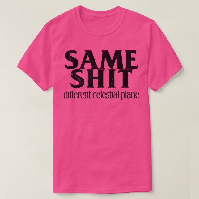Camiseta Mismo avión celeste diferente 1 (Diseño del anverso)