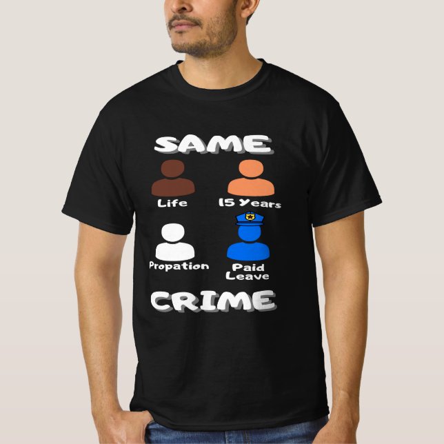 Camiseta Mismo delito (Anverso)