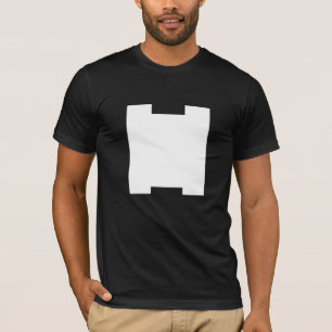 CAMISETA MISMO NEGRO DEL MONOGRAMA DE LOS ARTY H
