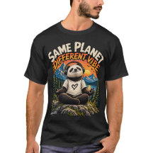 Mismo Planeta Diferente Vibra Meditando Panda