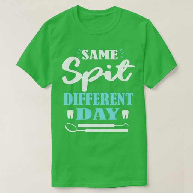 Camiseta Mismo Spit Diferente Día 1 (Diseño del anverso)