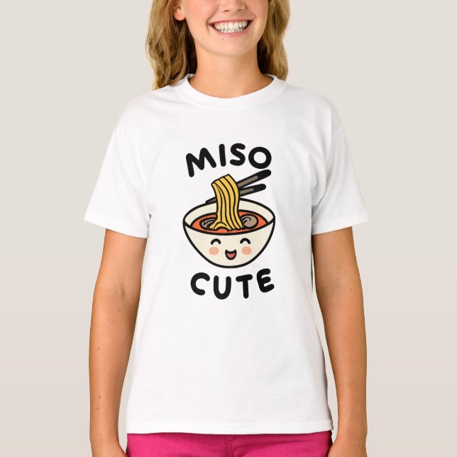 Camiseta Miso Cute Soup Lover (Anverso)