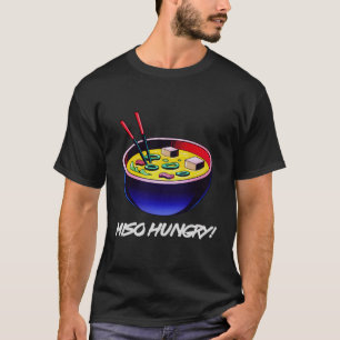 Camiseta Miso Hungry Kawaii Misoshiru Sopa japonesa Dashi S