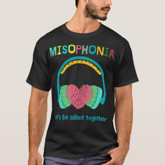 Camiseta Misophonia Let's Be Silent Together Pullover
