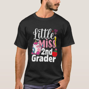 Camiseta Miss 2° Primer Día De La Escuela 2021 Un