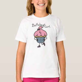Camiseta Miss Cuppy Cake Cumpleaños chica