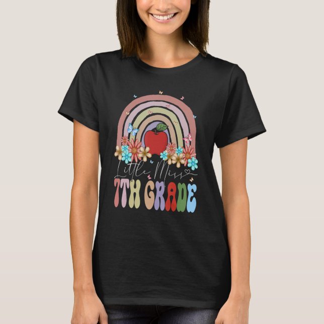 Camiseta Miss De Nuevo Grado A La Escuela Rainbow Groov (Anverso)