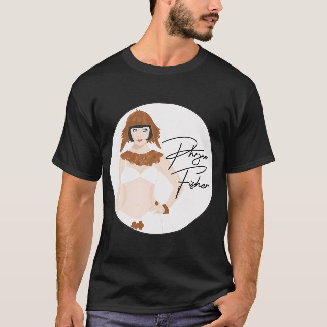Camiseta Miss Fisher como Cleopatra (Anverso)