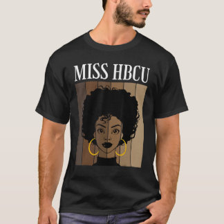 Camiseta Miss Hbcu Histórica Colegios Negros Universidades 