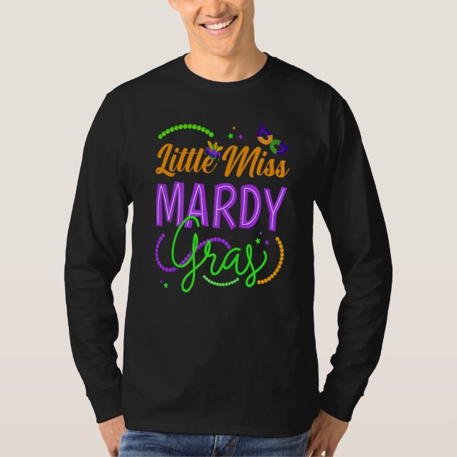 Camiseta Miss Mardi Gras Graciosa (Anverso)