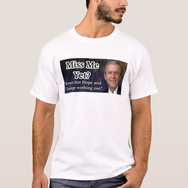 Camiseta ¿Miss Me todavía? (Anverso)