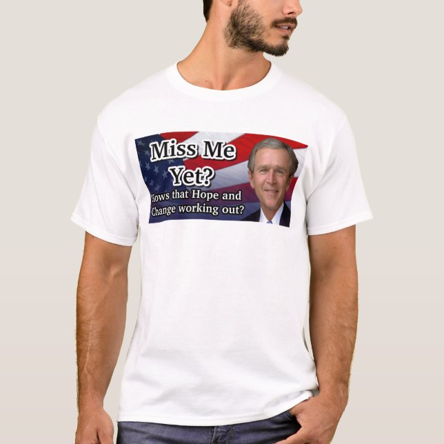 Camiseta ¿Miss Me todavía? (Anverso)