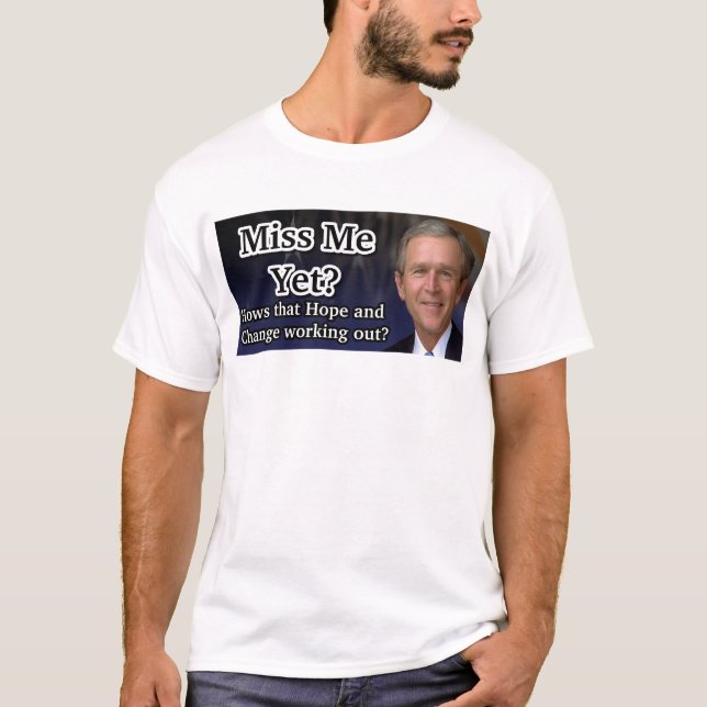 Camiseta ¿Miss Me todavía? (Anverso)