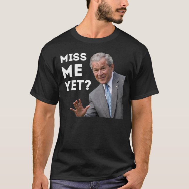 Camiseta ¿Miss Me todavía? Obama anti (Anverso)