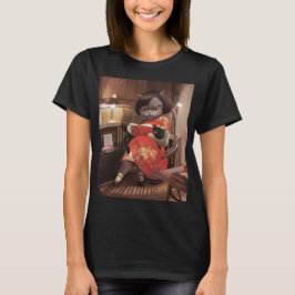Camiseta Miss Meow - Tiempo de lectura de gatos vintage