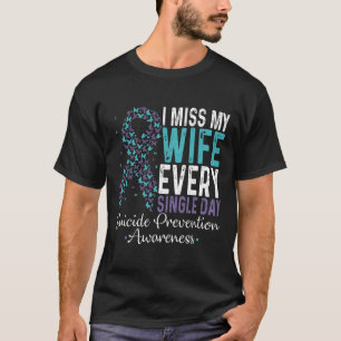 Camiseta Miss Mi Esposa Cada Día Prevención Del Suicidio