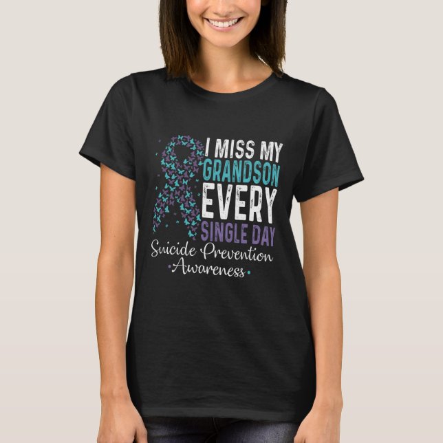 Camiseta Miss Mi Nieto Cada Día - Suicidio Previsto (Anverso)