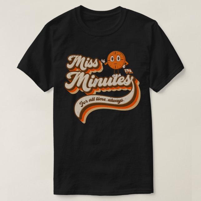 CAMISETA MISS MINUTES (Diseño del anverso)